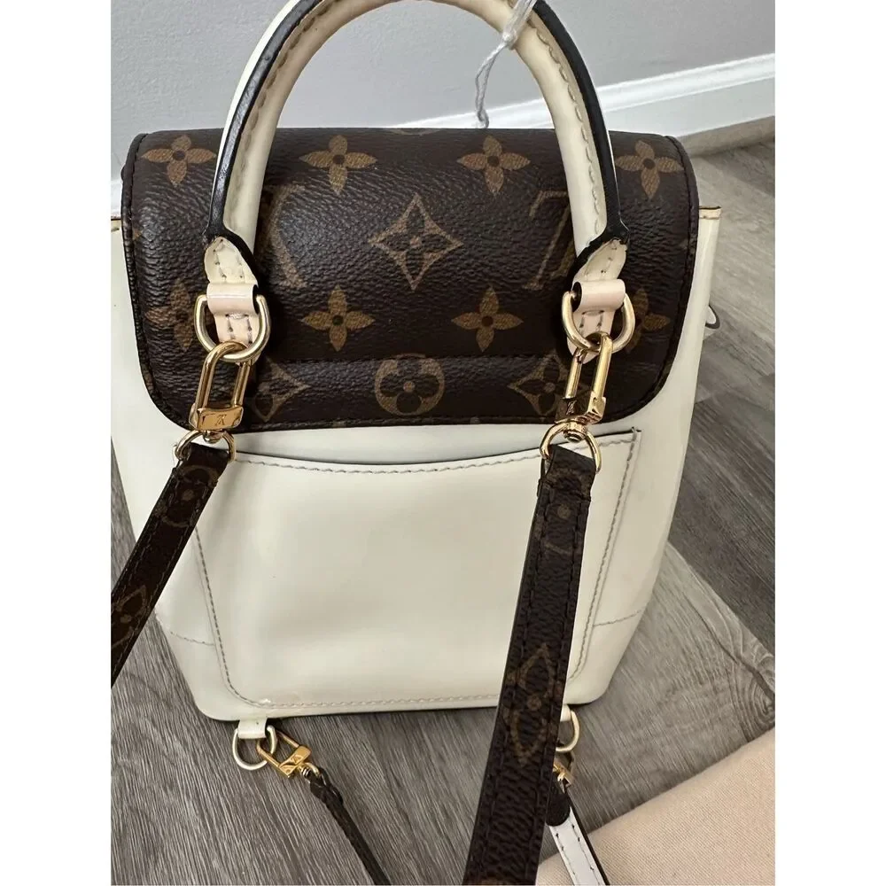 Louis Vuitton Patent Monogram Hot Springs Backpack Snow